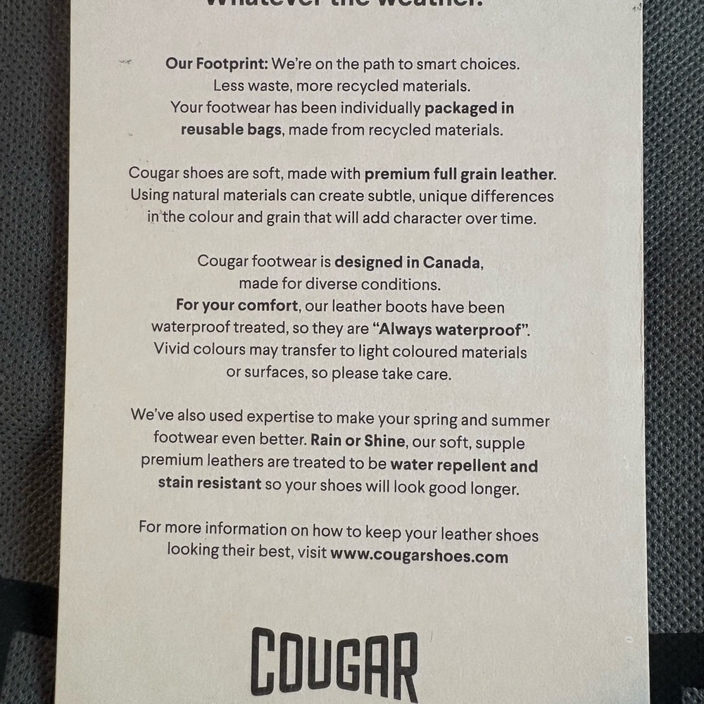 Cougar Original Waterproof/Snow/Winter Boots - Picture 8 of 8